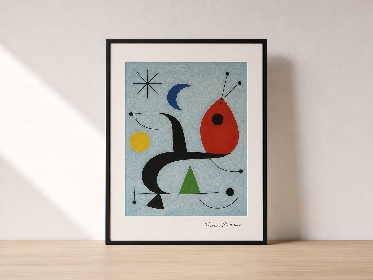 Abstract shapes in soft natural light