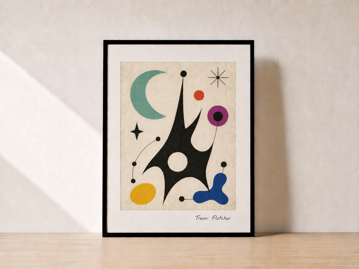 Minimalist abstract art on display (3)