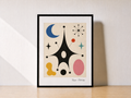 Modern abstract art in minimalist setting (2)